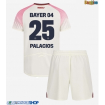 Maglie da calcio Bayer Leverkusen Exequiel Palacios #25 Seconda Maglia Bambino 2025-26 Manica Corta + Pantaloni corti)